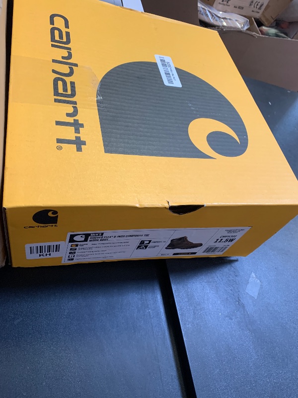 Photo 1 of Carhartt Men's 6 Inch Rugged Flex Composite Toe Boot,Brown Oil Tanned,11.5 W US