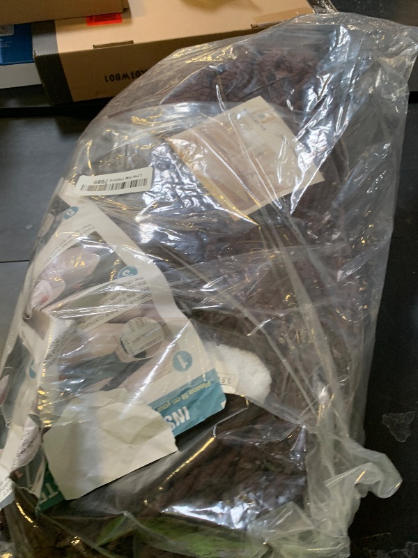 Photo 1 of H.VERSAILTEX Sectional Couch Covers 6 Pieces Stretch Sofa Covers for Sectional Sofa Set Separate L Shaped Couch Cover for Both Left/Right Couch (Seat and Back: 1 Chaise + 2 Sofa, Chocolate)