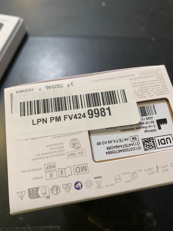 Photo 1 of Withings BPM Connect - Digital Blood Pressure Cuff & Heart Rate Monitor - Blood Pressure Machine Arm Cuff, FDA Cleared, FSA/HSA Eligible, IOS & Android