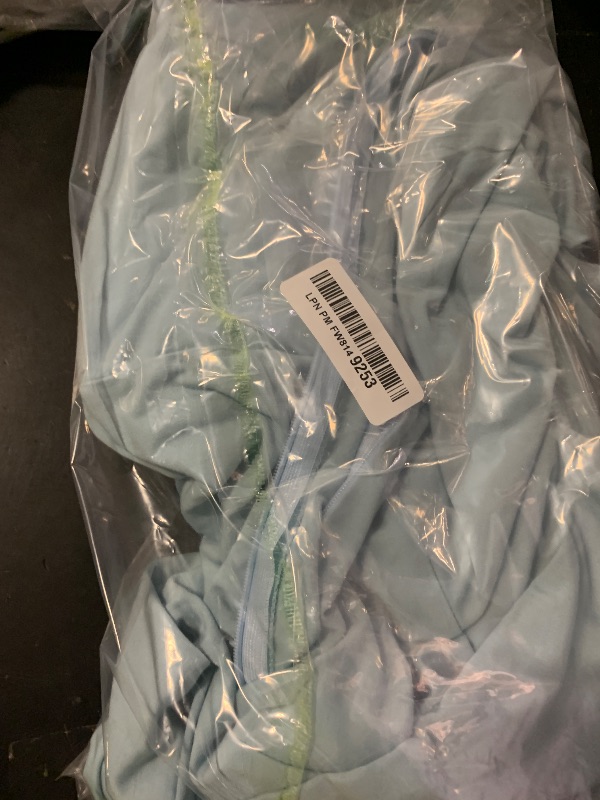 Photo 1 of Sarin Mathews Womens One Shoulder Long Sleeve Cocktail Dresses Sexy Bodycon Ruched Wrap Split Party Formal Long Dress SkyBlue XL