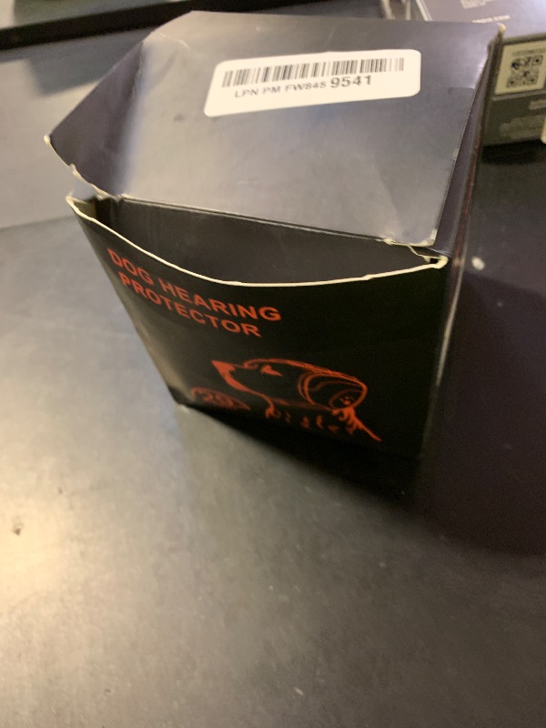 Photo 1 of KOPBTBOY Dog Ear Muffs Noise Protection, 29dB NRR Dog Earmuffs Dogs Noise Cancelling Headphones, Large, Black