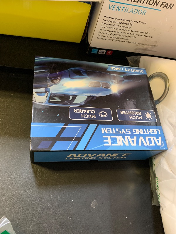 Photo 1 of ZSTOPCL Fit for Jeep Grand Cherokee 2014-2017 Light Bulbs, High/Low Beam Fog Light Bulbs Combo, 800% Brightness, 6000K Cool White, Plug and Play, Pack of 6