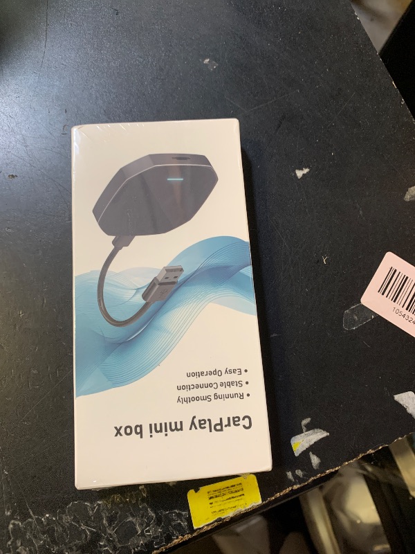 Photo 1 of Visoud AI for Streaming, Mini Android Auto & CarPlay Wireless Adapter with 5.8GHz WiFi Stable Connection, 3-5s Auto Connect, Compatible with +, Android 10+?Grey