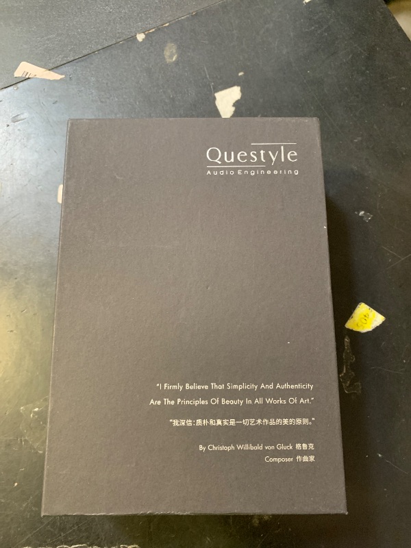 Photo 1 of Questyle Sigma Bluetooth Headphone Amplifier Portable Rechargeable DAC [MFi Certified] Bluetooth 5.4 Receiver with Dual Outputs High Resolution PCM768/DSD512 USB Amps for Smartphones/PC/Laptop