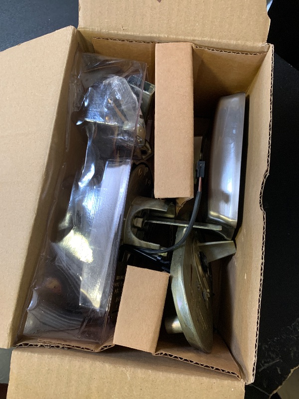 Photo 1 of Schlage BE365 V CAM 619 Camelot Keypad Deadbolt, Electronic Keyless Entry Lock, Satin Nickel