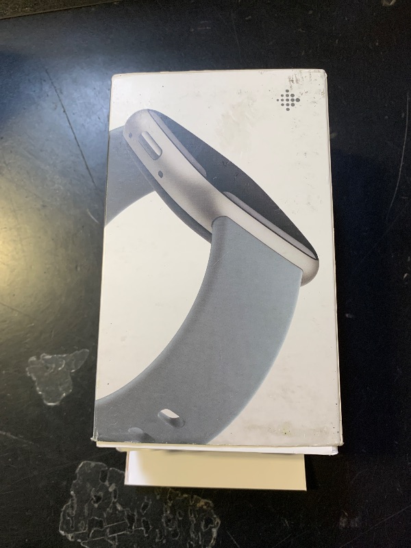Photo 1 of Fitbit Versa 4 Fitness Smartwatch with Daily Readiness, GPS, 24/7 Heart Rate, 40+ Exercise Modes, Sleep Tracking and more, Waterfall Blue/Platinum, One Size (S & L Bands Included)