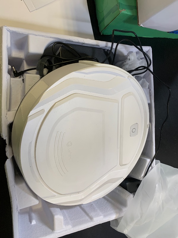 Photo 1 of Lefant Robot Vacuum Cleaner, Strong Suction, 120 Mins Runtime, Slim, Low Noise, Automatic Self-Charging, Wi-Fi/App/Alexa Control, Ideal for Pet Hair Hard Floor and Daily Cleaning, M210