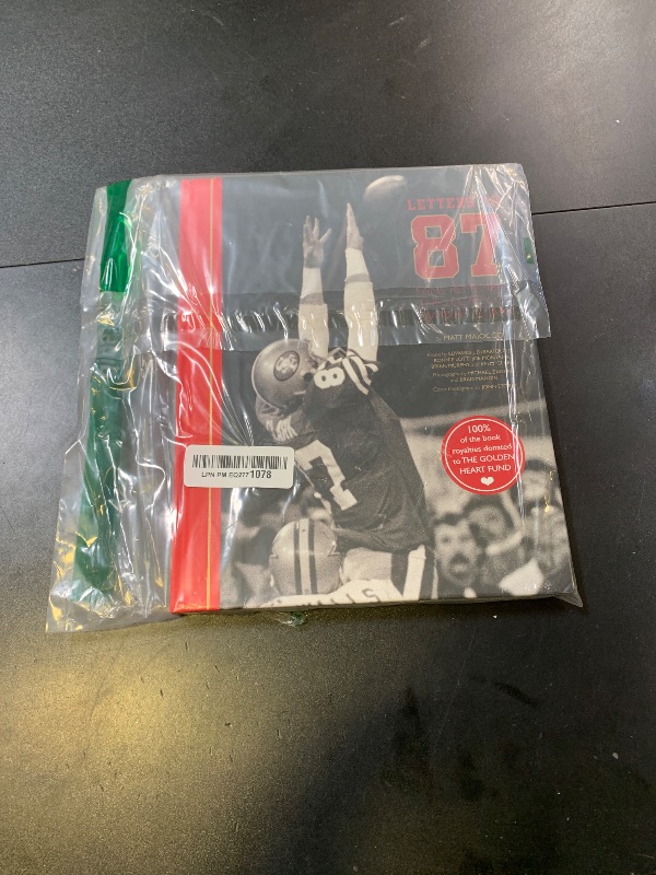 Photo 1 of Letters to 87: Fans Remember the Legacy of Dwight Clark Hardcover