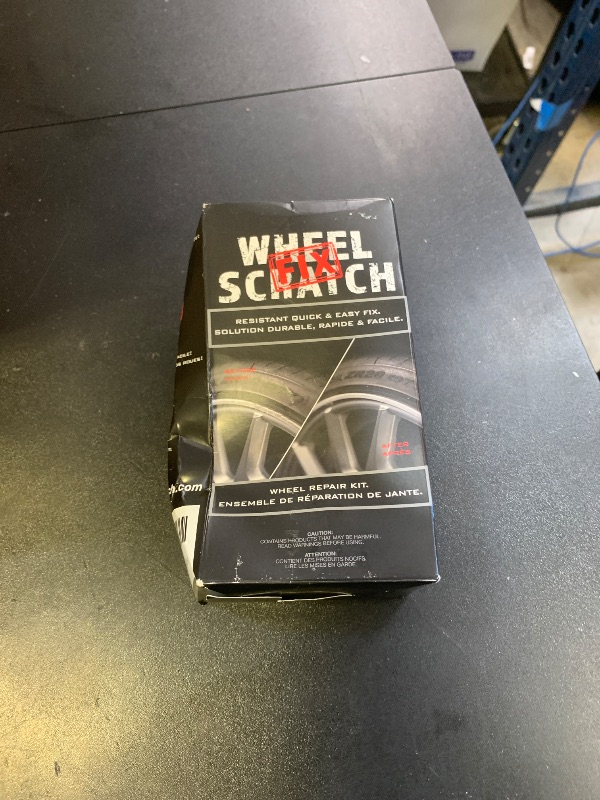 Photo 1 of Wheel Scratch Fix – Dark Silver Rim Touch Up Paint Kit, Alloy Wheel Scratch Repair, Curb Rash Repair Kit, Rim Touch Up Pen, Universal Wheel Paint, DIY Alloy Rim Repair (Dark Silver)