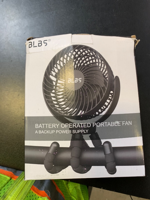 Photo 1 of Stroller Fan - 65Hrs 12600mAh Rechargeable, Timing Car Seat, Portable Clip On Battery Operated for Baby, Peloton, Treadmill, Golf Cart, Beach, Bed, Dog