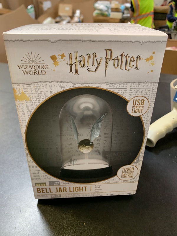 Photo 1 of Harry Potter Levitating Golden Snitch Light, Touch Activated Desk Lamp Accessories, Officially Licensed Harry Potter Decor Gifts & Collectibles