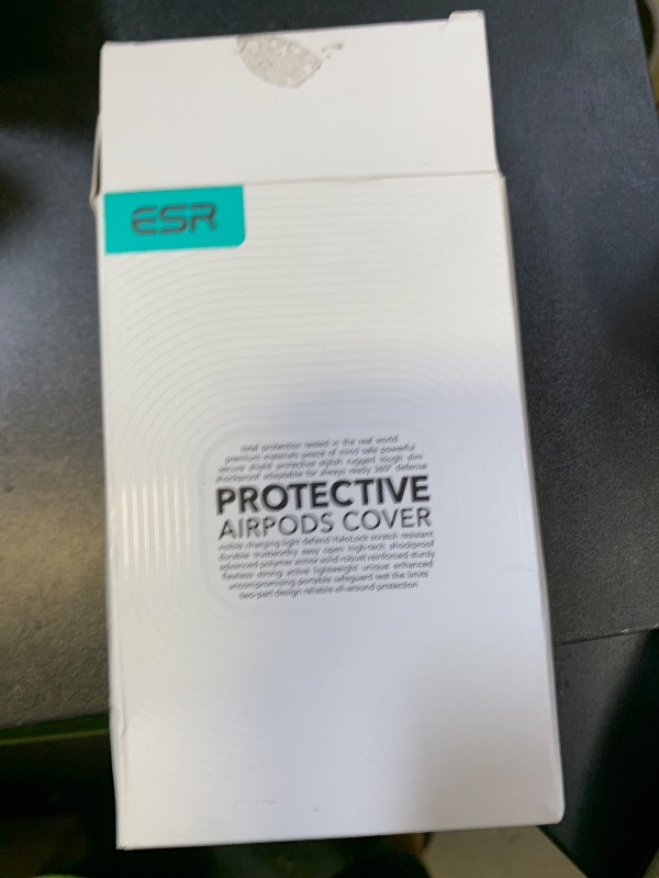 Photo 1 of ESR for AirPods 4 Case, Compatible with AirPods 4 Generation Case (2024) (USB-C), Compatible with MagSafe, Drop-Proof Lock, Easy Open, Cyber Series, Blue