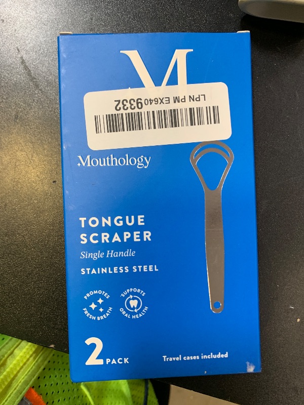 Photo 1 of Mouthology Tongue Scraper for Adults (2 Pack), Reduce Bad Breath, Metal Tongue Scraper, Tongue Cleaner, Tongue Scraper, Stainless Steel Tongue Scraper, Tongue Cleaner for Adults, Tongue Scrubber