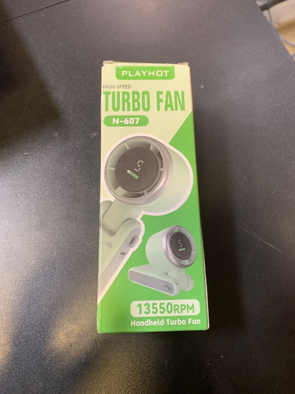 Photo 1 of PlayHot Portable Handheld Turbo Fan, 5 Gear Wind, Battery Operated, Up to 12 Working Hours, 3 IN 1 Hand Fan with Air Turbo Tech Cooling Fans for Outdoor Activities, Travel, Beach (Green)1054325753
LPNPMER7783827
