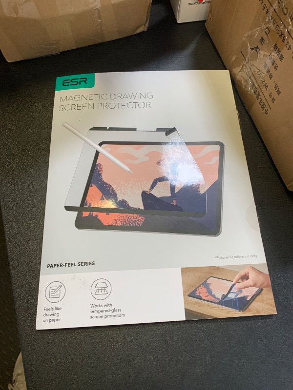 Photo 1 of ESR Paper-Feel Magnetic Screen Protector for iPad Air 13 Inch M3/M2 (7th/6th Gen, 2025/2024), Write and Draw Like on Paper, Detachable and Reusable, Compatible with Tempered Film, Matte, Anti-Glare