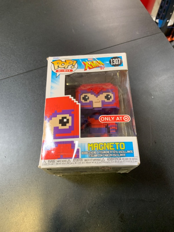 Photo 1 of Funko X-Men '97 Magneto 8-Bit Blue Vinyl Pop