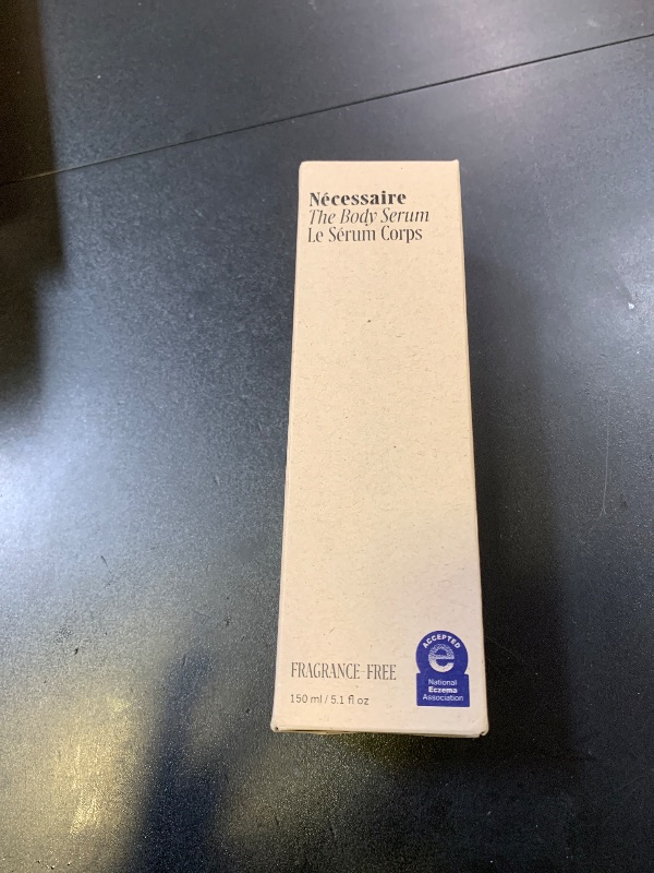 Photo 1 of Nécessaire The Body Serum - Hydrating Serum With Hyaluronic Acid, Niacinamide + Ceramides. Dermatologist-Tested. Hypoallergenic. Approved By The National Eczema Association. 150 ml / 5.1 fl oz.