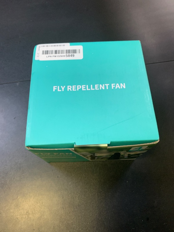 Photo 1 of Fly Fans for Tables, Fly Fan Outdoor Indoor Keep Flies Away, Table Top Spinner with Holographic Blades, Flies Deterrent for Picnic, Restaurant, Party, Home, BBQ (4 Pack) (Classic)