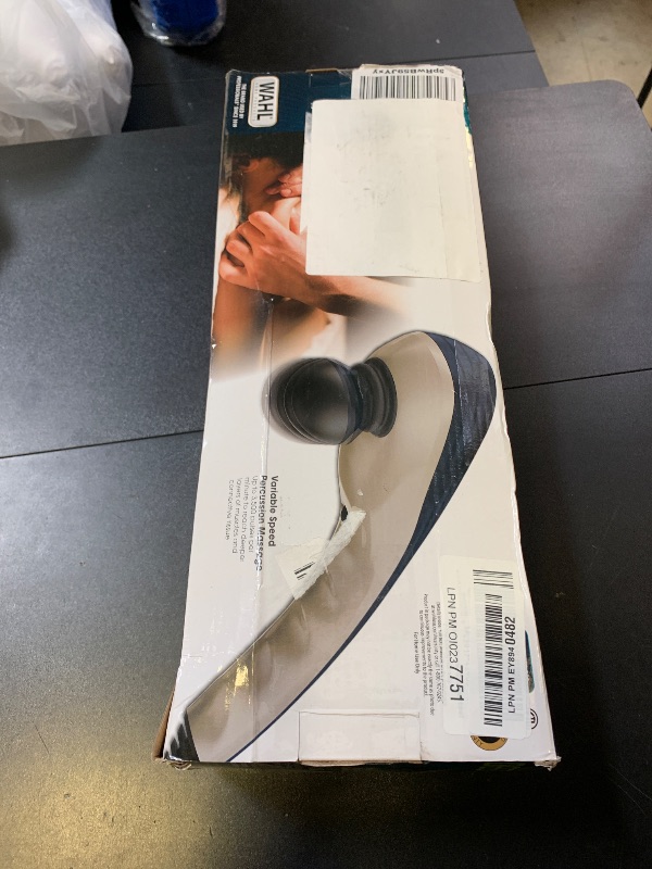 Photo 1 of Wahl Deep Tissue Corded Long Handle Percussion Massager - Handheld Therapy with Variable Intensity to Relieve Pain in The Back, Neck, Shoulders, Muscles, & Legs – FSA Eligible - Model 4290-300