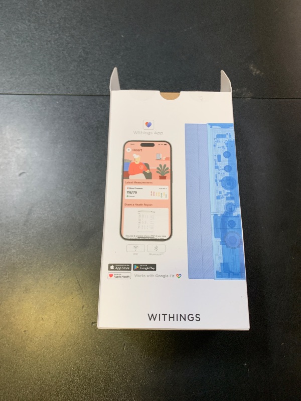 Photo 1 of Withings BPM Connect - Digital Blood Pressure Cuff & Heart Rate Monitor - Blood Pressure Machine Arm Cuff, FDA Cleared, FSA/HSA Eligible, IOS & Android