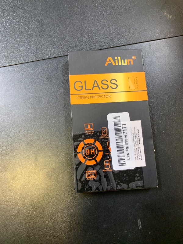 Photo 1 of Ailun 3 Pack Screen Protector for iPhone 15 [6.1 inch] + 3 Pack Camera Lens Protector with Installation Frame,Case Friendly Tempered Glass Film,[9H Hardness] - HD