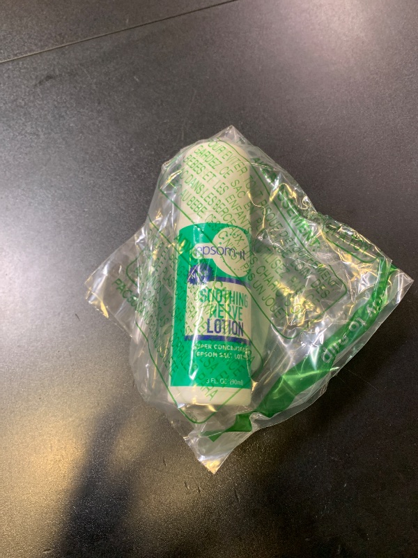 Photo 1 of Epsom-It Soothing Nerve Lotion - Roll On Epsom Salt Magnesium Lotion, Topical Magnesium Cream with Capsaicin & Arnica for Tired Muscles and Sleep, 3oz
