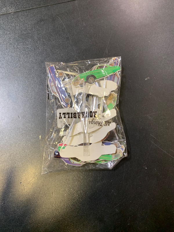 Photo 1 of 24 PCS Lowrider Cupcake Toppers - Lowrider Party Decorations - Cholo Theme Party - Lowrider Car Birthday Decorations