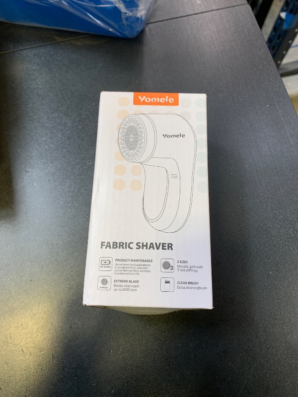 Photo 1 of Fabric Shaver, Electric Lint Remover for Clothes, Lint Shaver for Clothing, Sweater Shaver with 2 Replaceable Stainless Steel Blades, Effectively Remove Couch Pills, Lint, Fuzz Battery Operated