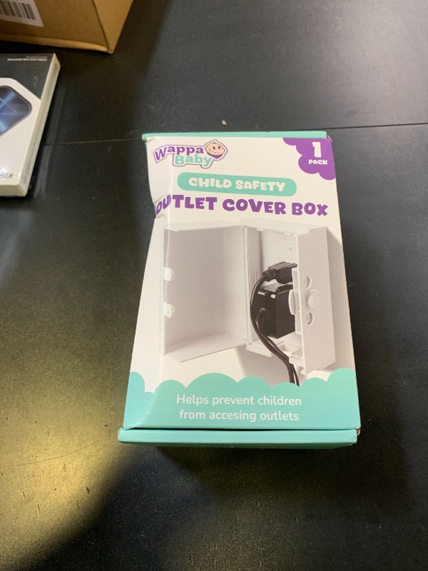 Photo 1 of Outlet Cover BOX Baby Proofing (1-Pack) Patented Dual-Lock for Much Better Toddler Proofing, Easy Operation, Simple 3 Step Install with Included Screws. Provides Extra Space Inside for Plugs,Adapters