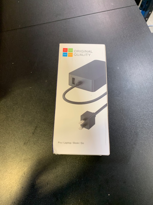 Photo 1 of 65W Charger Compatible with Microsoft Surface Pro 11, 10, 9, 8, 7+, 7, 6, 5, 4, 3, X, Power Adapter for Windows Surface Laptop 7/6/5/4/3/2/1, Go Tablet, Book 3/2/1, Support 44W, 36W, LED, 10FT