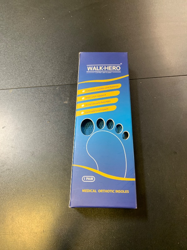 Photo 1 of Plantar Fasciitis Feet Insoles Arch Supports Orthotics Inserts Relieve Flat Feet, High Arch (Mens 5-5 1/2 | Womens 7-7 1/2)