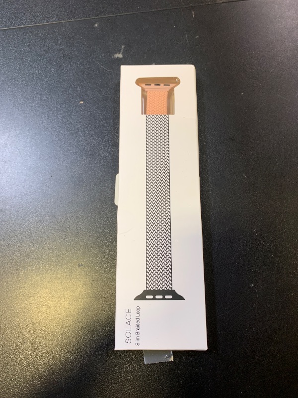 Photo 1 of Solace Bands Slim Imperium Loop - Compatible with Apple Watch Bands Sport Loop Band for Women and Men, iWatch Bands for 38mm 40mm 41mm 42mm 44mm 45mm Ultra, SE and Series 8 7 6 5 4 3 2 1