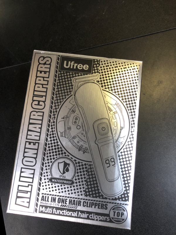 Photo 1 of Sold for parts only - Ufree Beard Trimmer for Men, Waterproof Electric Razor for Nose, Body, Face & Mustache, Cordless Hair Clippers Shavers Grooming Kit, Gifts for Men Husband Father