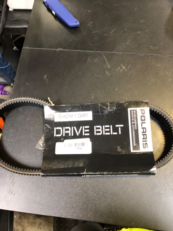 Photo 1 of Polaris Drive Belt for EBS Clutch, Fits Sportsman 570, 800 EFI, 450 HO, RZR 800, 800 EPS, Ranger 500, Crew 500, Big Boss 800 6x6 Models and More, Runs Cooler, OEM Performance CVT Belt - 3211113