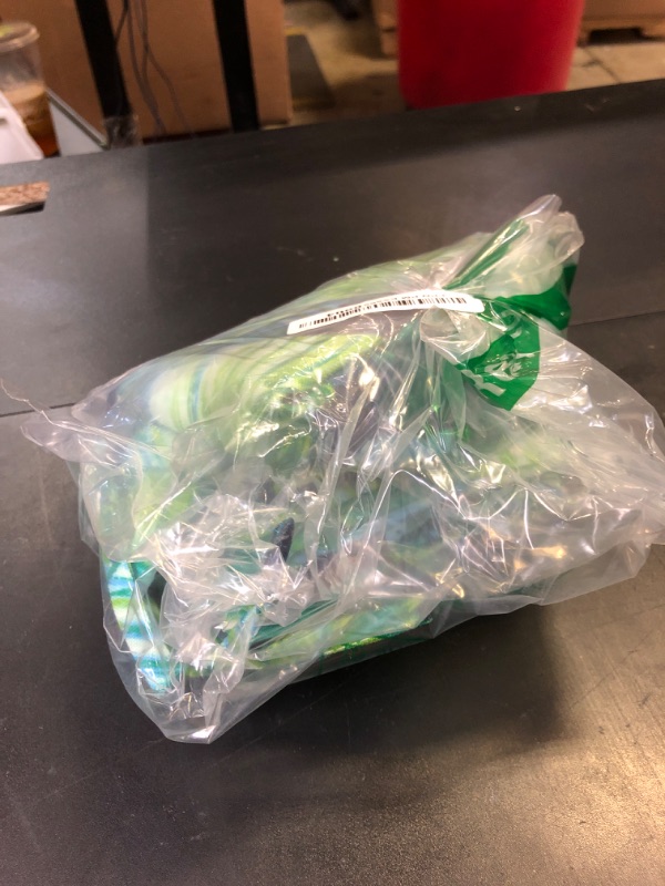 Photo 1 of Magpie Fabrics Patio Bench Loveseat Cushion Covers (Replacement Cover only, No Insert!), Waterproof Fade Resistant Swing Cushion Slipcover with Ties(42x18x3 Inch, Green Lagoon Leaves)