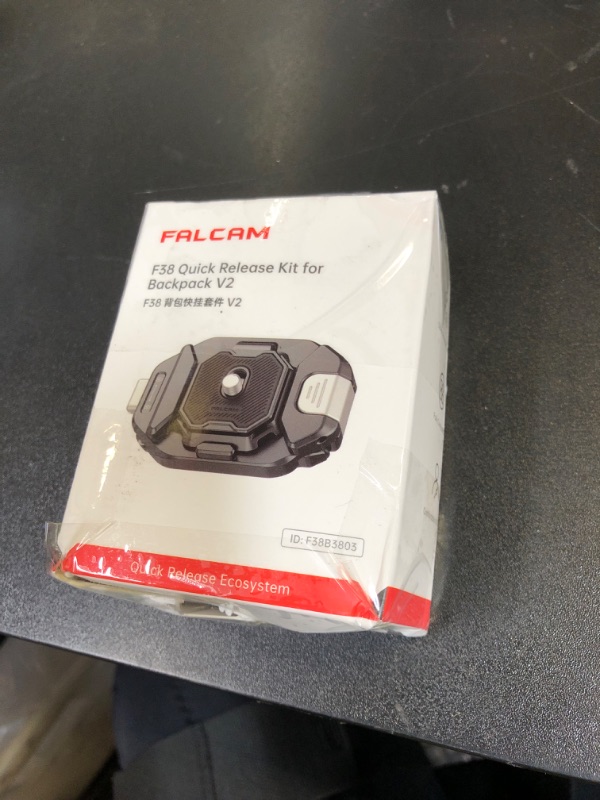 Photo 1 of FALCAM F38 Camera Clip Kit V2, F38 Backpack Clip with Plate for Backpack Strap and Camera F38B3803