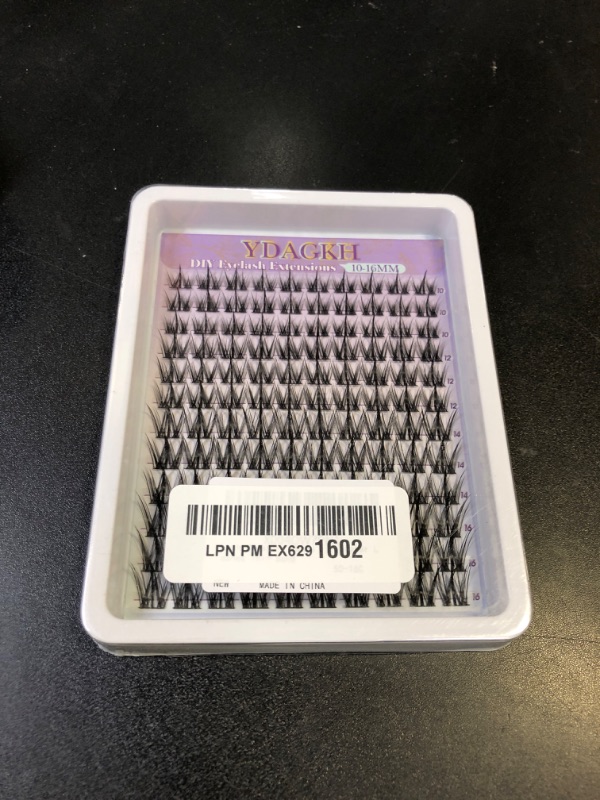 Photo 1 of Lash Clusters Manga Eyelash Clusters Spiky Cluster Eyelash Extensions 10-16mm Anime Lash Extension C Curly Cosplay Doll Cluster Eyelashes 120Pcs DIY Individual Cluster Lashes Thin Band