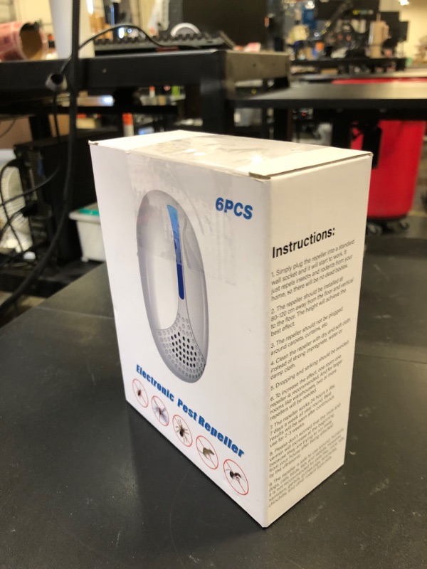 Photo 1 of 2025 Upgraded Version Ultrasonic Repeller Indoor, Mouse Traps Repellent Plug in, Pest Control,