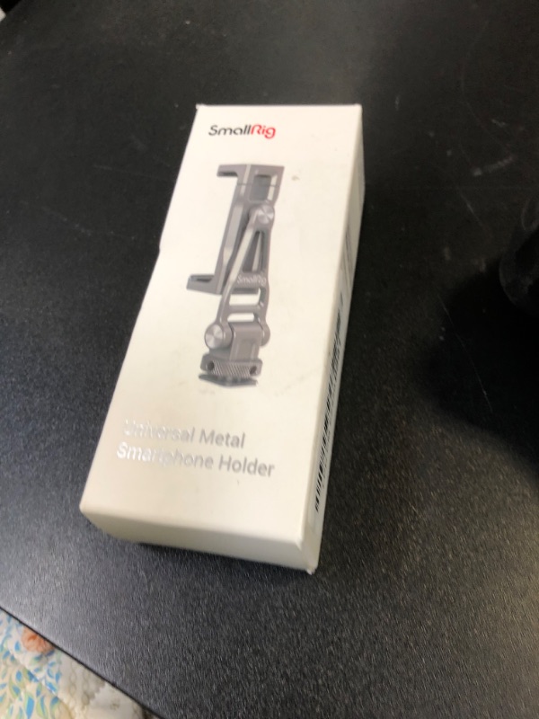 Photo 1 of SmallRig Multifunctional Universal Cell Phone Mount Adapter, Phone Tripod Mount with Cold Shoe, Phone Holder for iPhone 16 15 14 13 12 11, Fits for Tripod Monopod Phone Cage Camera cage-3559