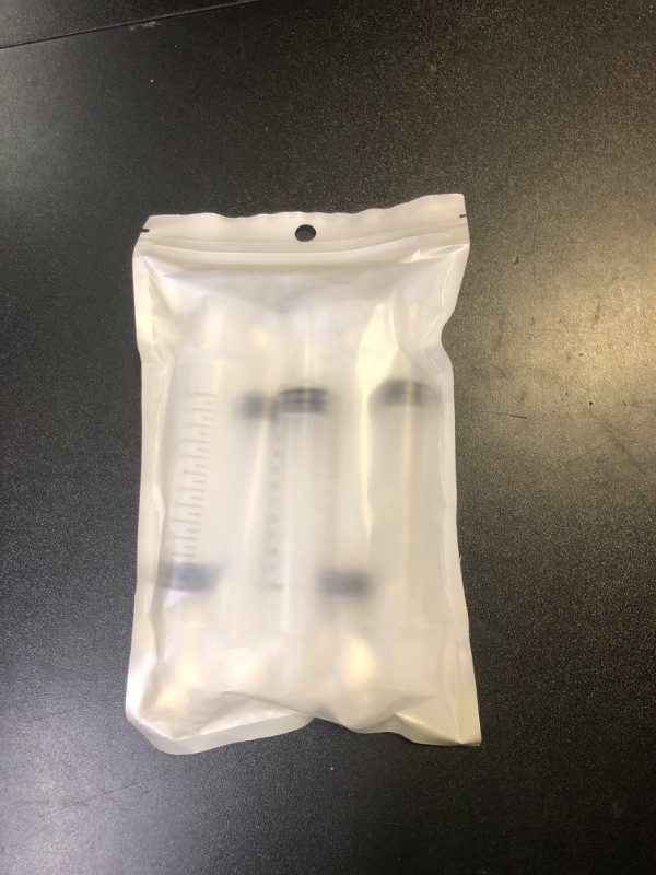 Photo 1 of Wisdom Teeth Syringe, 5 Pack Irrigation Dental Syringes with Measure Scale & Curved Tip for Dental Care Liquid Oral Tonsil Stone