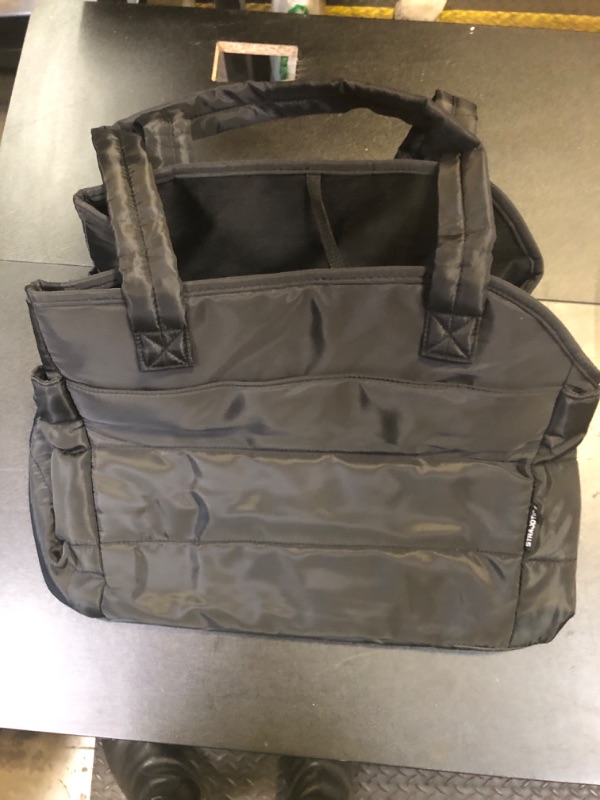 Photo 1 of black storage bag