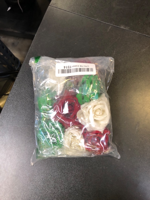 Photo 1 of Yuxung 7 Pieces Mexican Independence Day Rose Flower Hair Clip Brooch Floral Clips Mexican 16th September Flower Hair Accessories for Traditional Girls and Women De La Independencia De Mexico