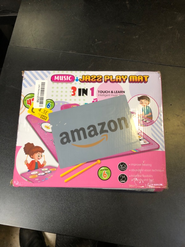 Photo 1 of Toys for 1 Year Old Girl Gifts,2 in 1 Piano Mat Montessori Toys for 1 2 Year Old Girl,Educational Musical Toy First Birthday Gifts for 1 2 3 Year Old Girls,Christmas Stocking Stuffers for Toddler Girl