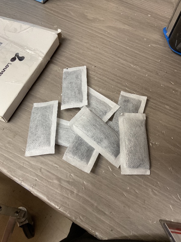 Photo 1 of Lounsweer 8 Packs Replacement Activated Charcoal Distiller Filters Coconut Husk Activated Carbon Filter Sachets Compatible with Countertop Water Distiller Models