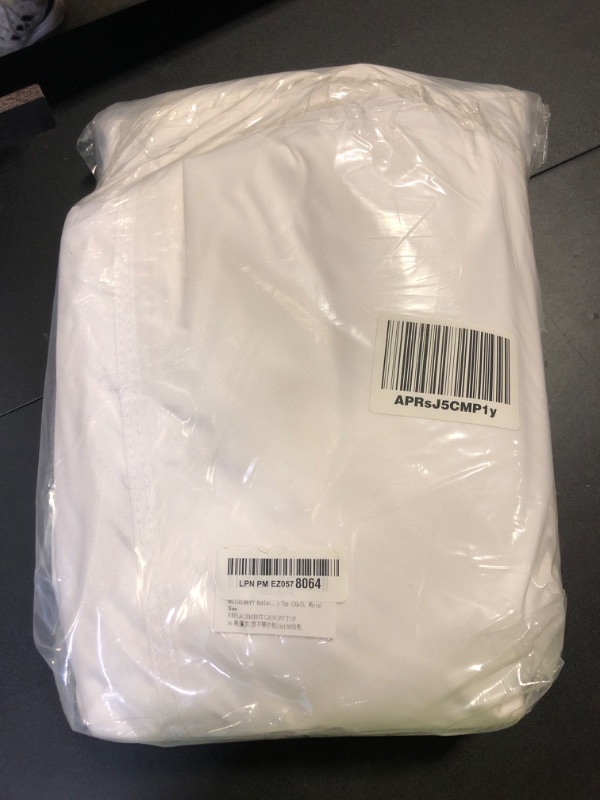 Photo 1 of MASTERCANOPY Replacement Pop Up Canopy Top (10x15, White)