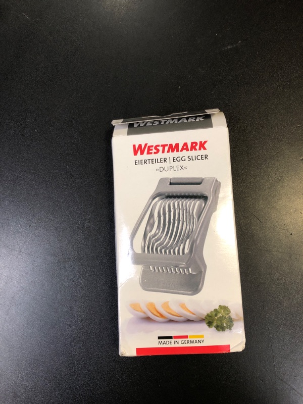 Photo 1 of Westmark Germany Multipurpose Stainless Steel Wire Egg Slicer (Grey)