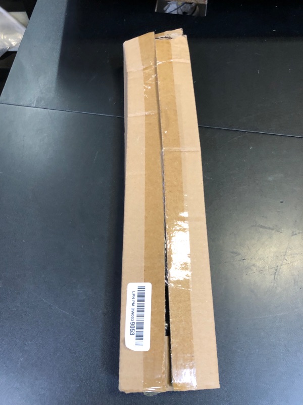 Photo 1 of SMODBRODRE Black Curtain Rods for Window 28 to 48, 5/8 inch Small Decorative Curtain Rod Set with Brackets