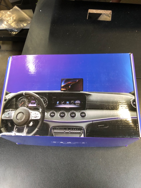 Photo 1 of Wireless CarPlay Screen for Car, 9" Portable CarPlay & Android Auto Car Stereo Touchscreen, with 4K Dash Cam 1080P Rear Camera, Bluetooth, GPS Navigation, FM, Siri, Mirror Link