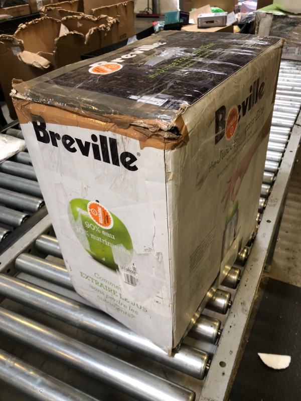 Photo 1 of Breville 800JEXL Juice Fountain Elite Centrifugal Juicer, Brushed Stainless Steel