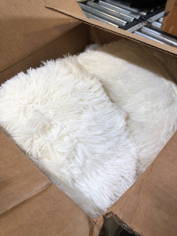 Photo 1 of PIPABOBO Cream Area Rug 5x7, Fluffy Shag Area Rug for Bedroom Living Room Dorm Nursery Kids Room, Non-Slip Modern Soft Plush Floor Carpets, Home Decor Aesthetic